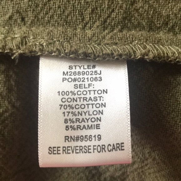 Olive Green Jacket - Picture 10 of 11